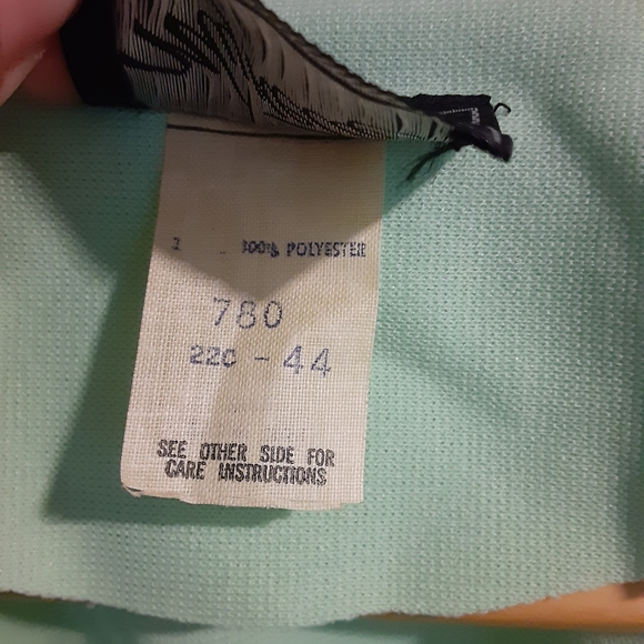 NWT Vintage Mynette Mint Green Jacket Sz 22-C - Picture 6 of 7